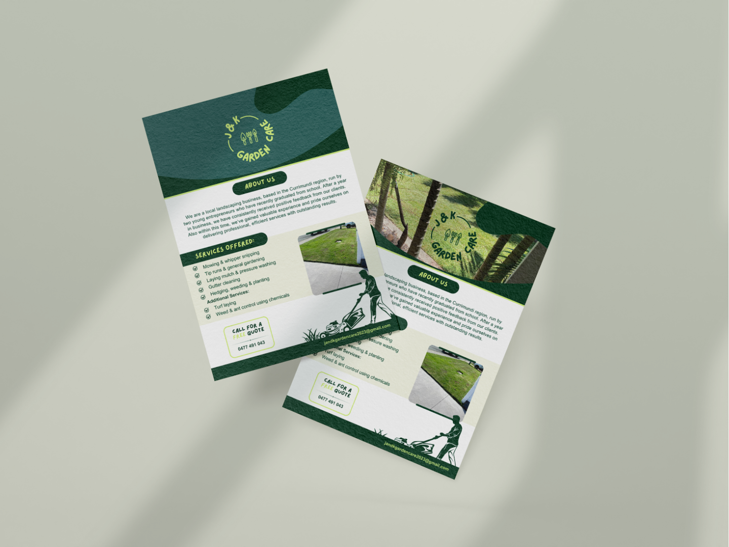 J&K garden care logo